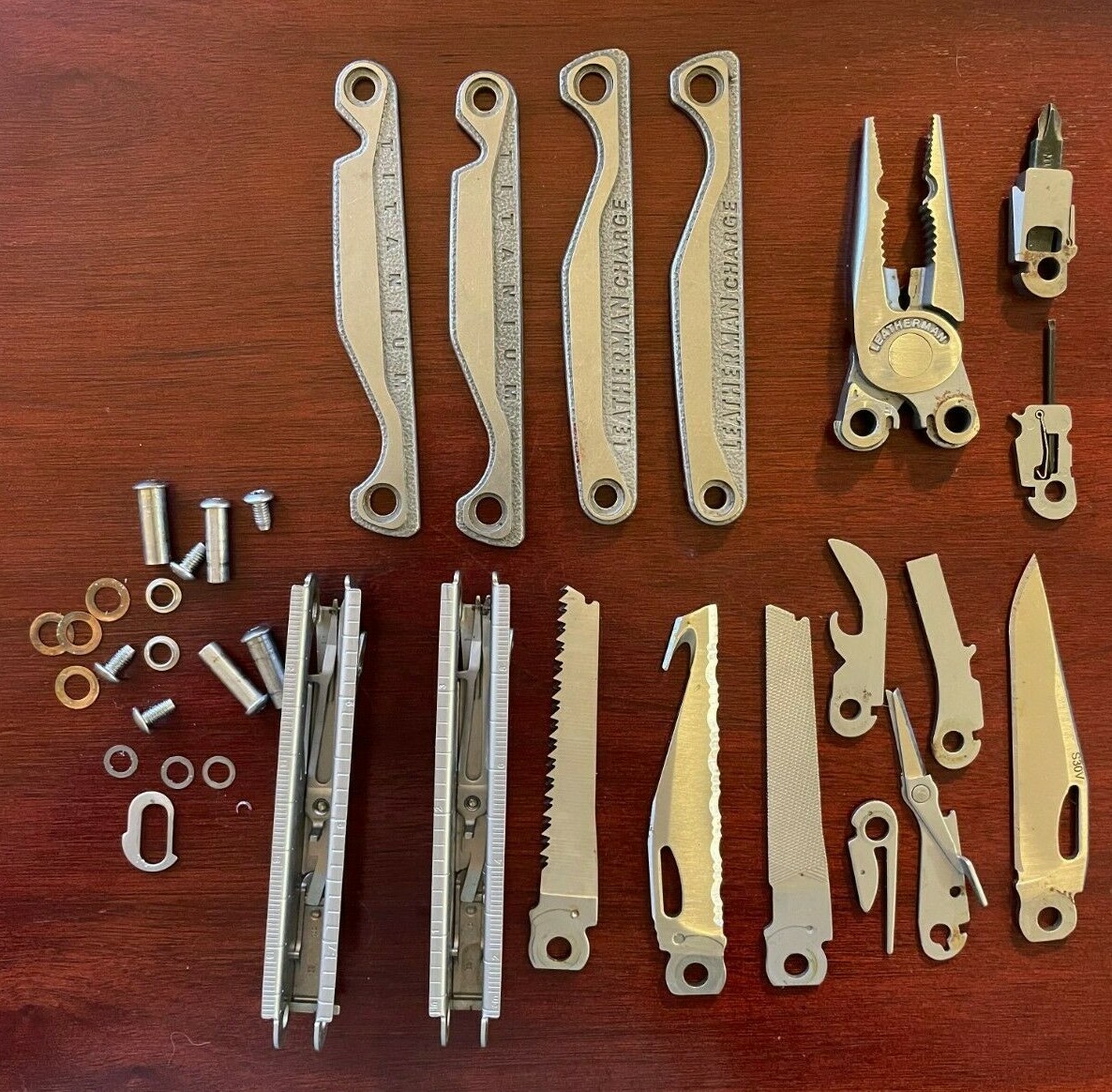 Leatherman Charge TTI Titanium: Parts for Mods or Repairs