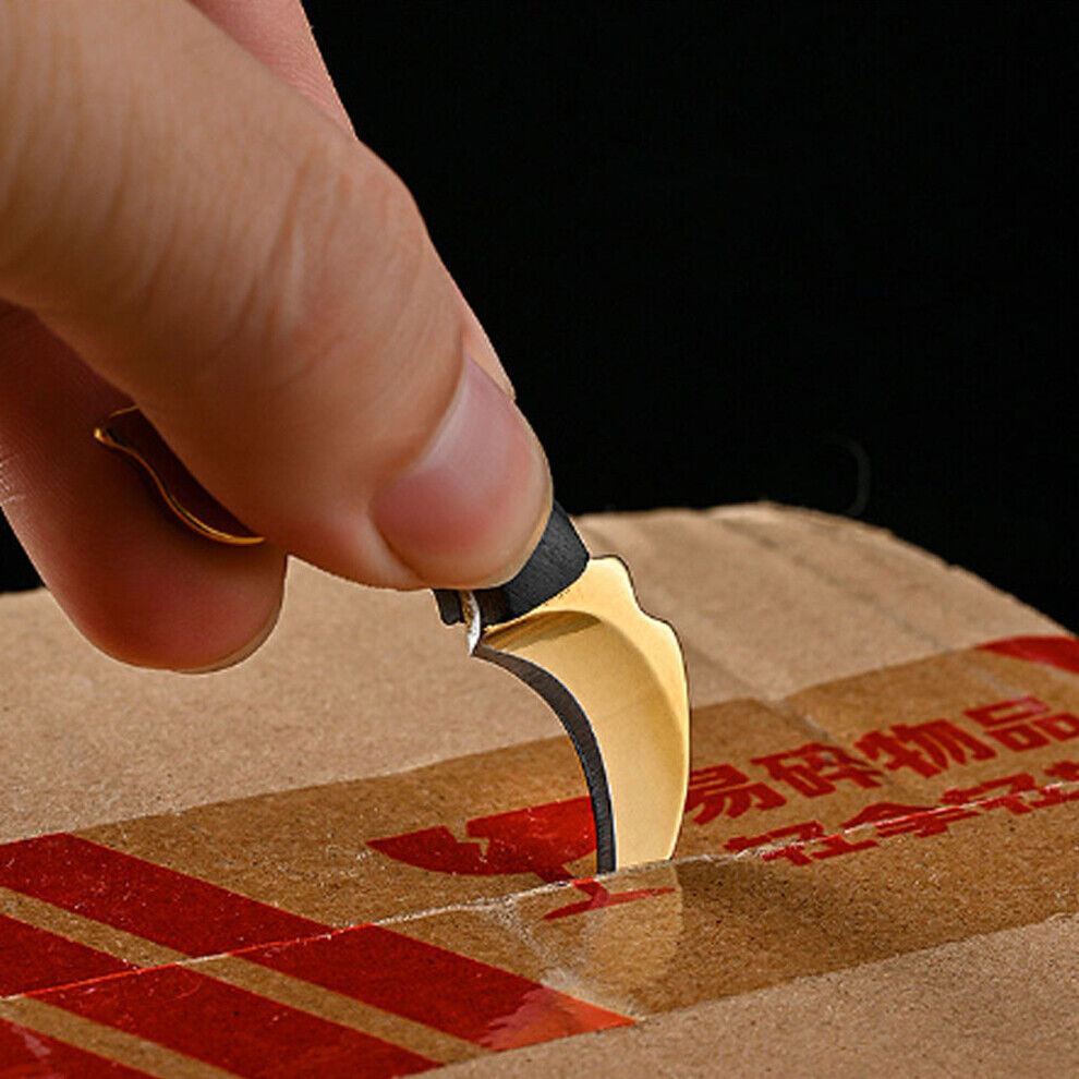 Outdoor Mini Folding Knife Keyring Pocket Sheath Keychain Men Gift Key Tools