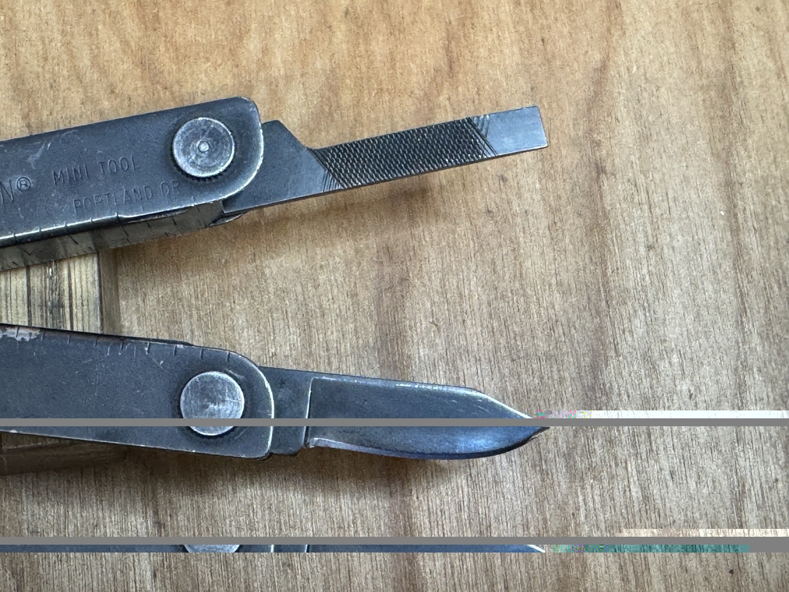 Super Rare LEATHERMAN Original MINI-TOOL Black Oxide 1995 SS USA EXCELLENT!