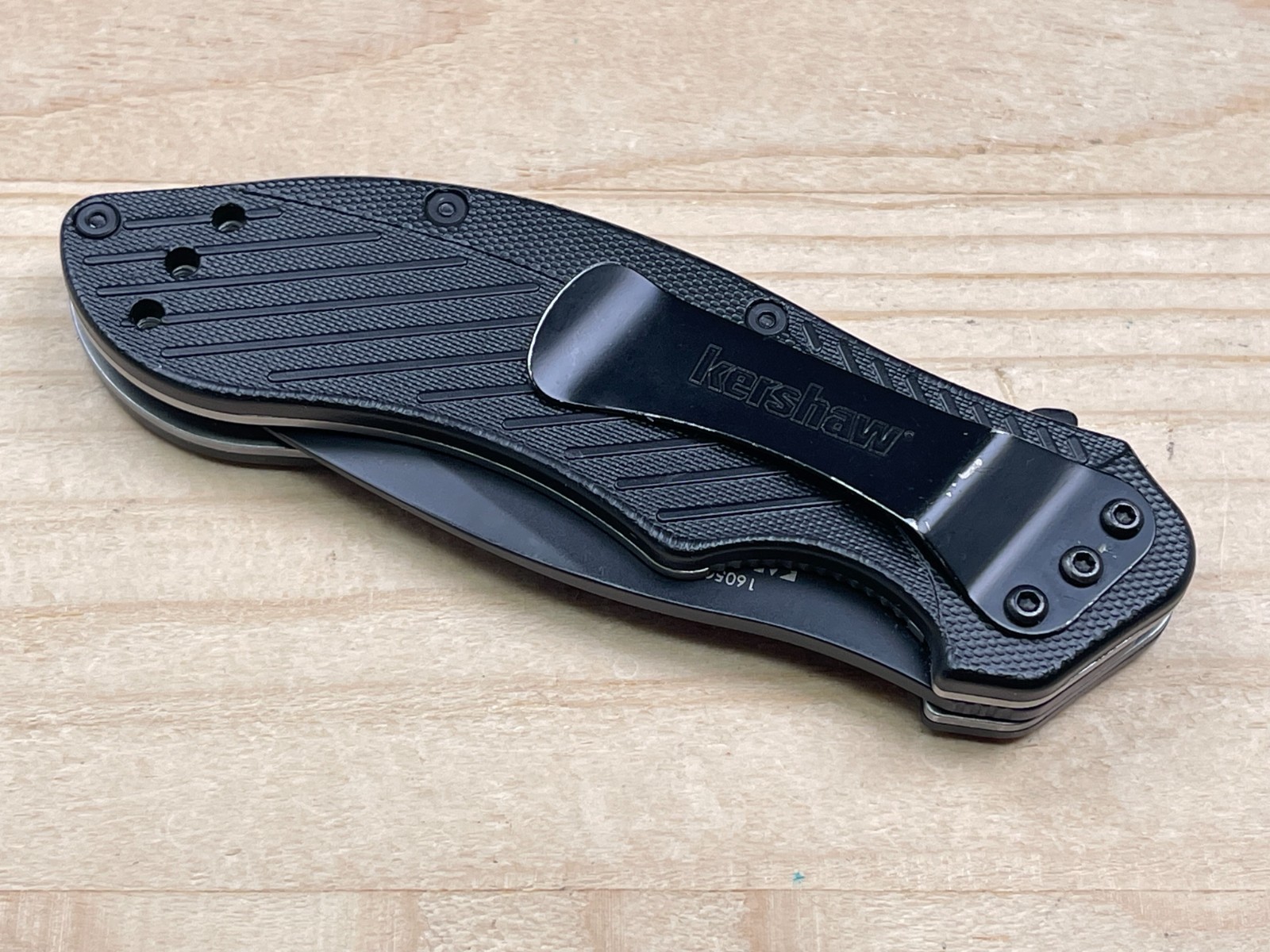 Kershaw 1605CKTST Clash Black A/O SpeedSafe Ken Onion Folding Pocket Knife