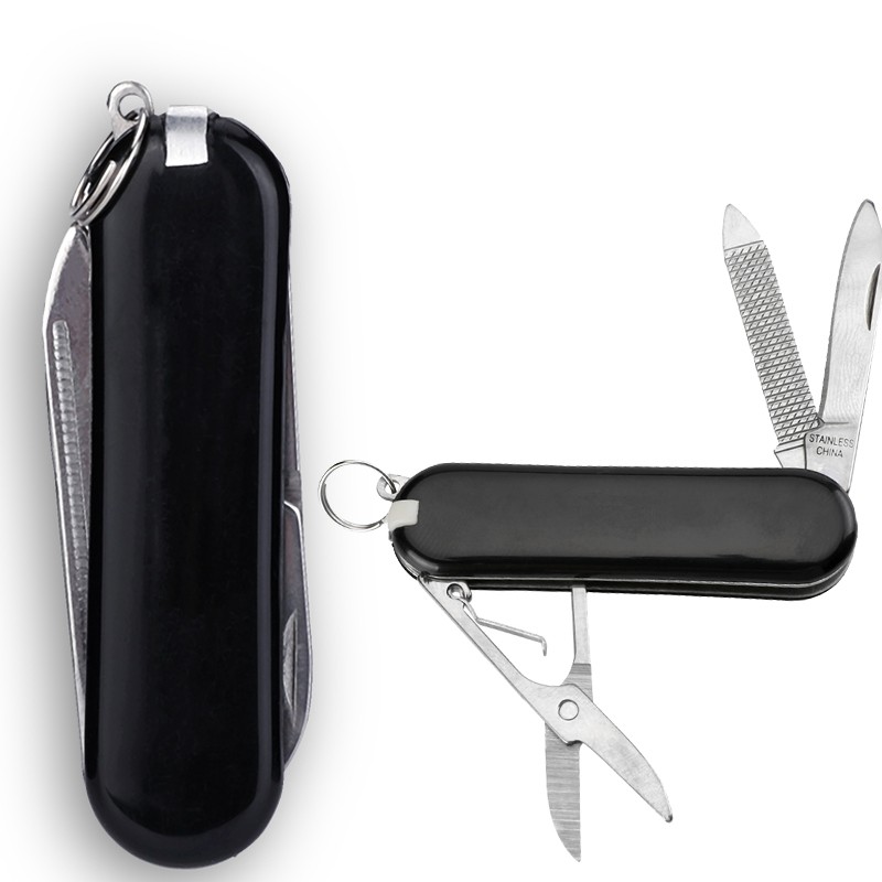 2PCS Multi-Use Army Knife Pocket Knife Mini Folding Knife Camping Survival Tools