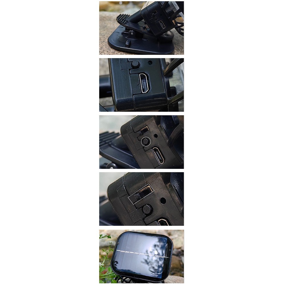 Easily Rechargeable Solar Powered Hat Fan with Multiple Airflow Levels