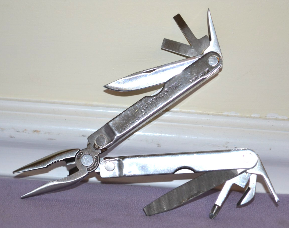 Vintage Leatherman Tool Multi-Tool Pocket Survival Tool Knife USA – New Other