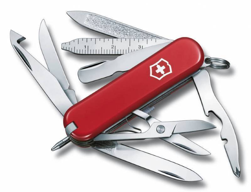 Swiss Army Knife, Red MiniChamp, Victorinox 53973, 16 Functions, 58mm New In Box