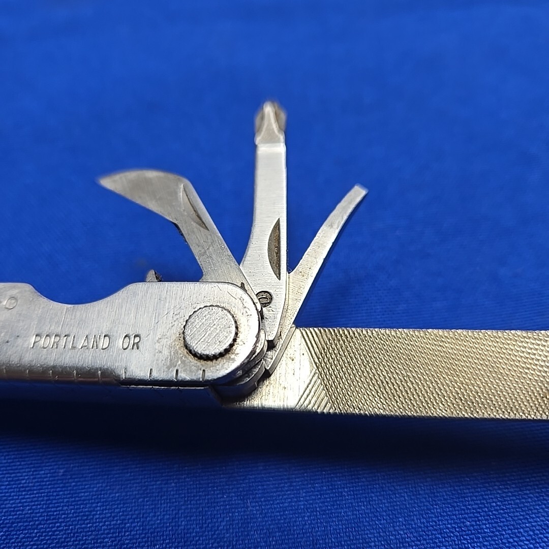 Leatherman PST II 2 Multi Tool Vintage Knife Folding Leather Case