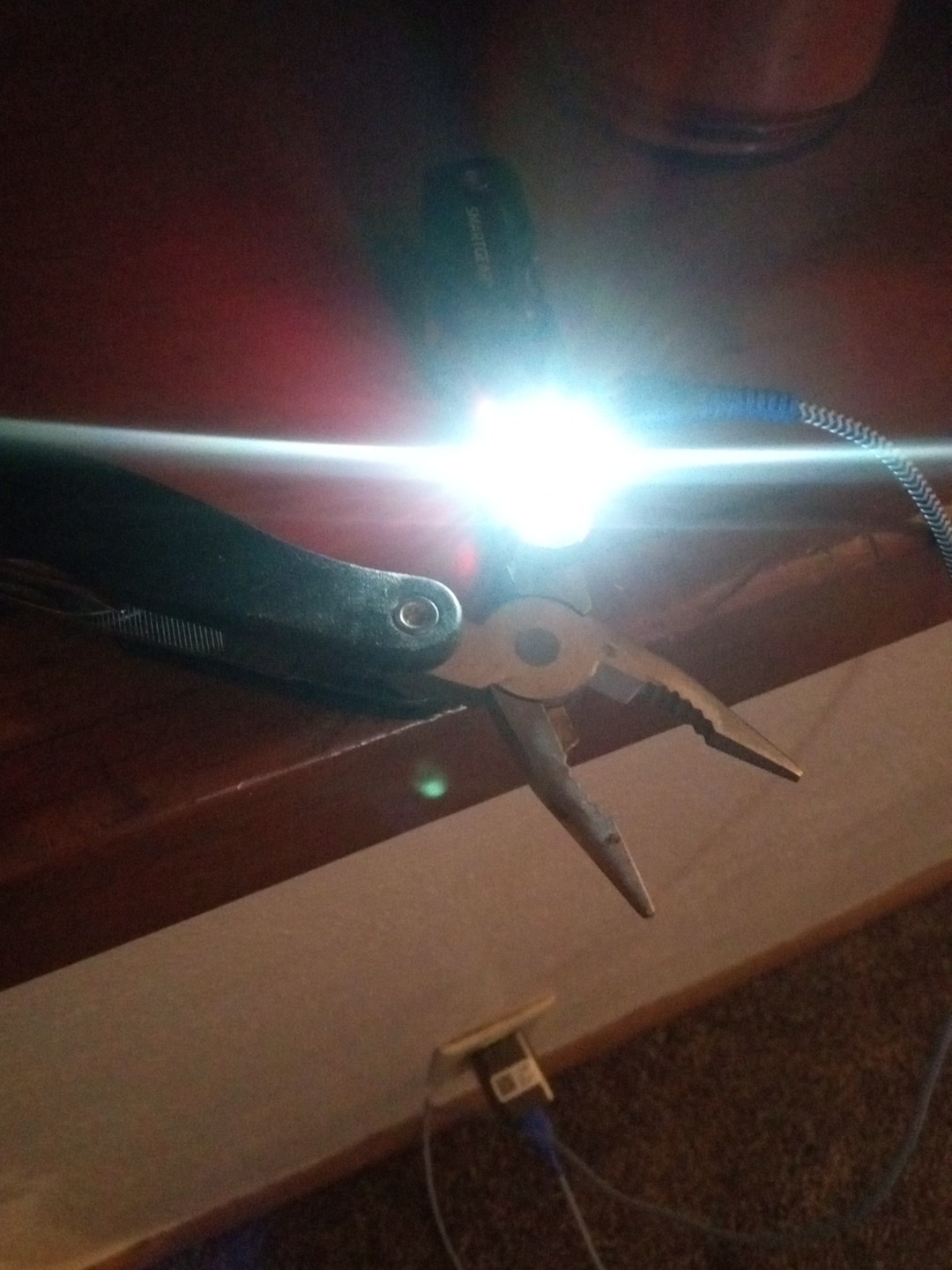 Smart Gear USB Rechargeable Flashlight Multi-Tool