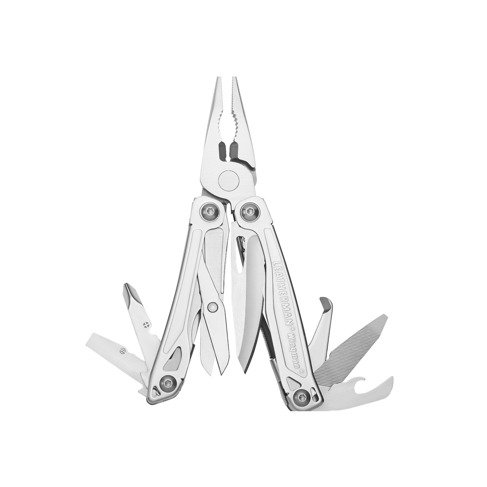 , Wingman Multitool with SpringAction Pliers and Scissors, Stainless Steel