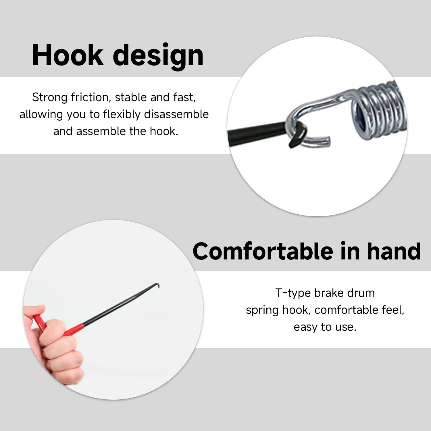1 Piece Spring Hook Wrench, Spring Removal and Mounting Hook, Motorcycle and El…