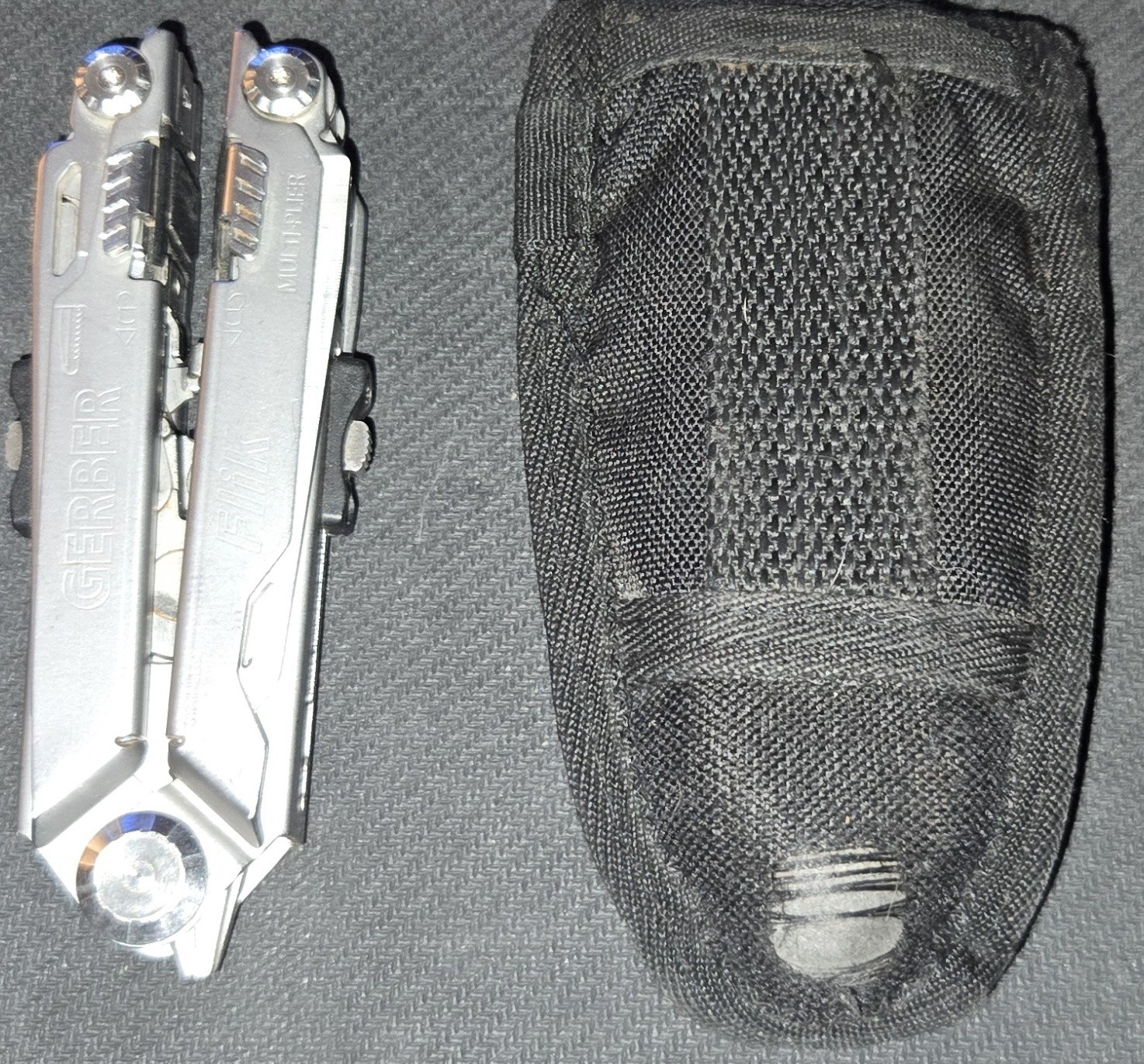 Gerber FLIK Fishrman MultiPlier Multitool With Sheath Good Condition