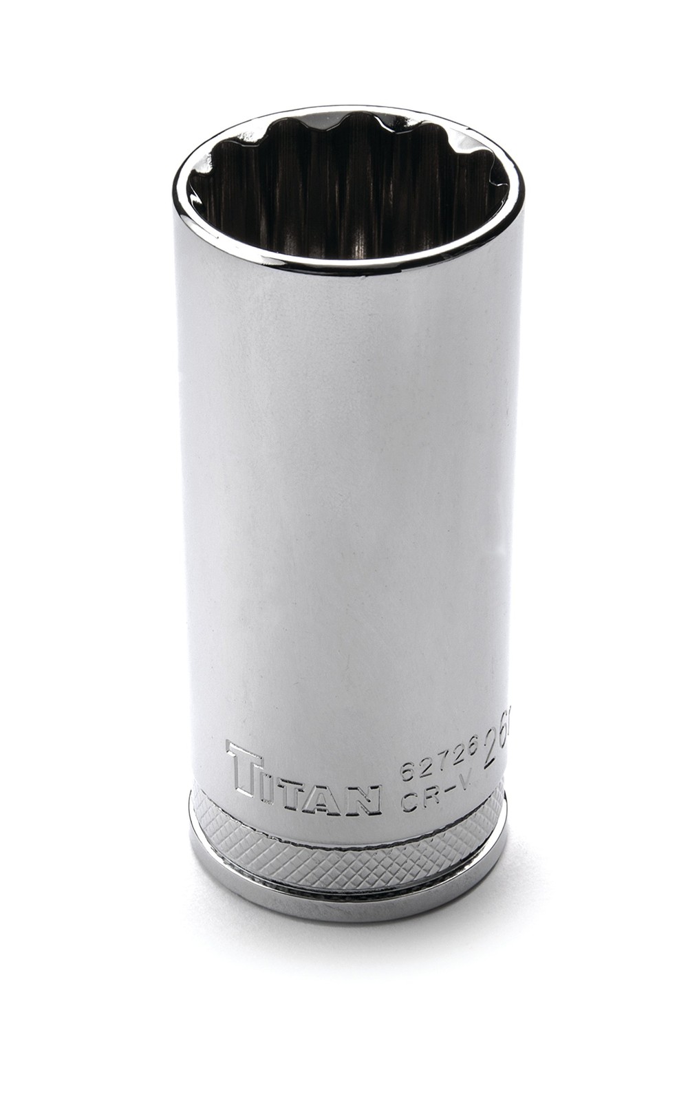 Titan 62726 26mm 1/2″ Drive 12 Pt. Deep Socket