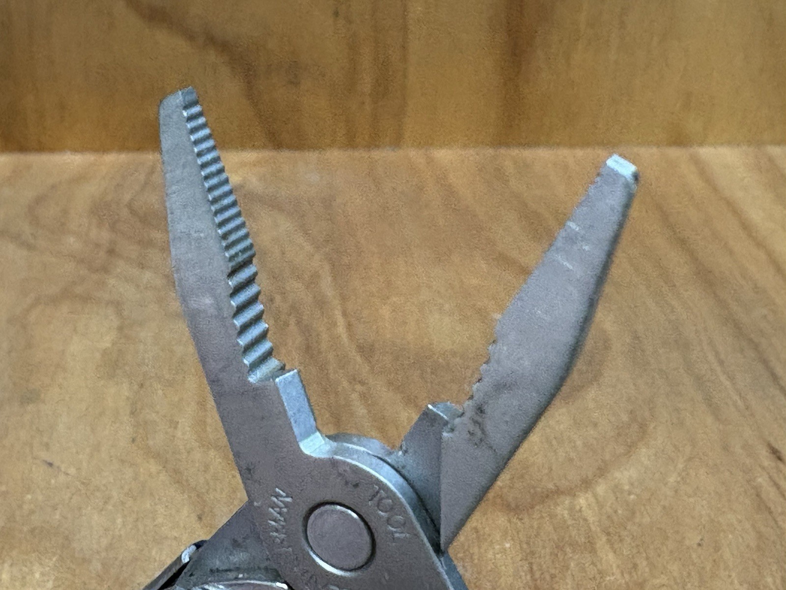 Leatherman Squirt P4 Blue Plier Multi-Tool Key Ring USA Retired GREAT!
