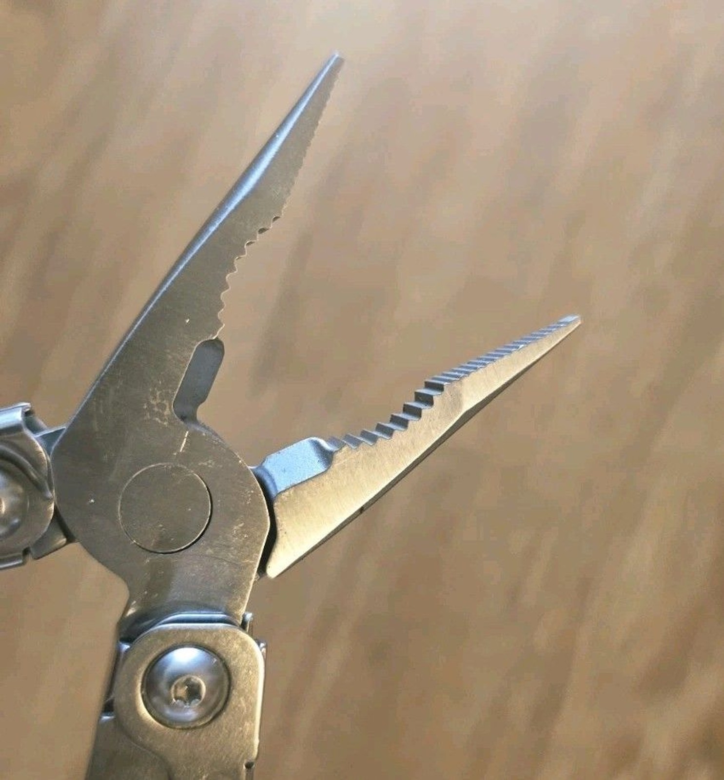Leatherman Bolster Multi-Tool Silver Heavy Duty Knife Pliers Excellent