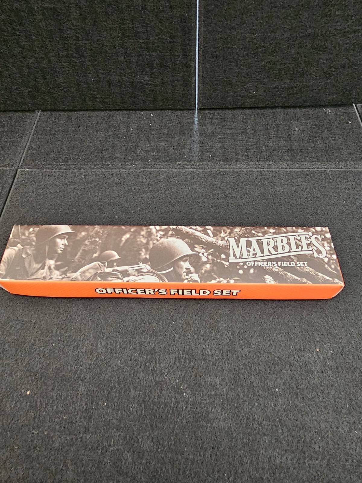 Marbles – Officer’s Field Set – Knife Fork Bottle Opener – NIB