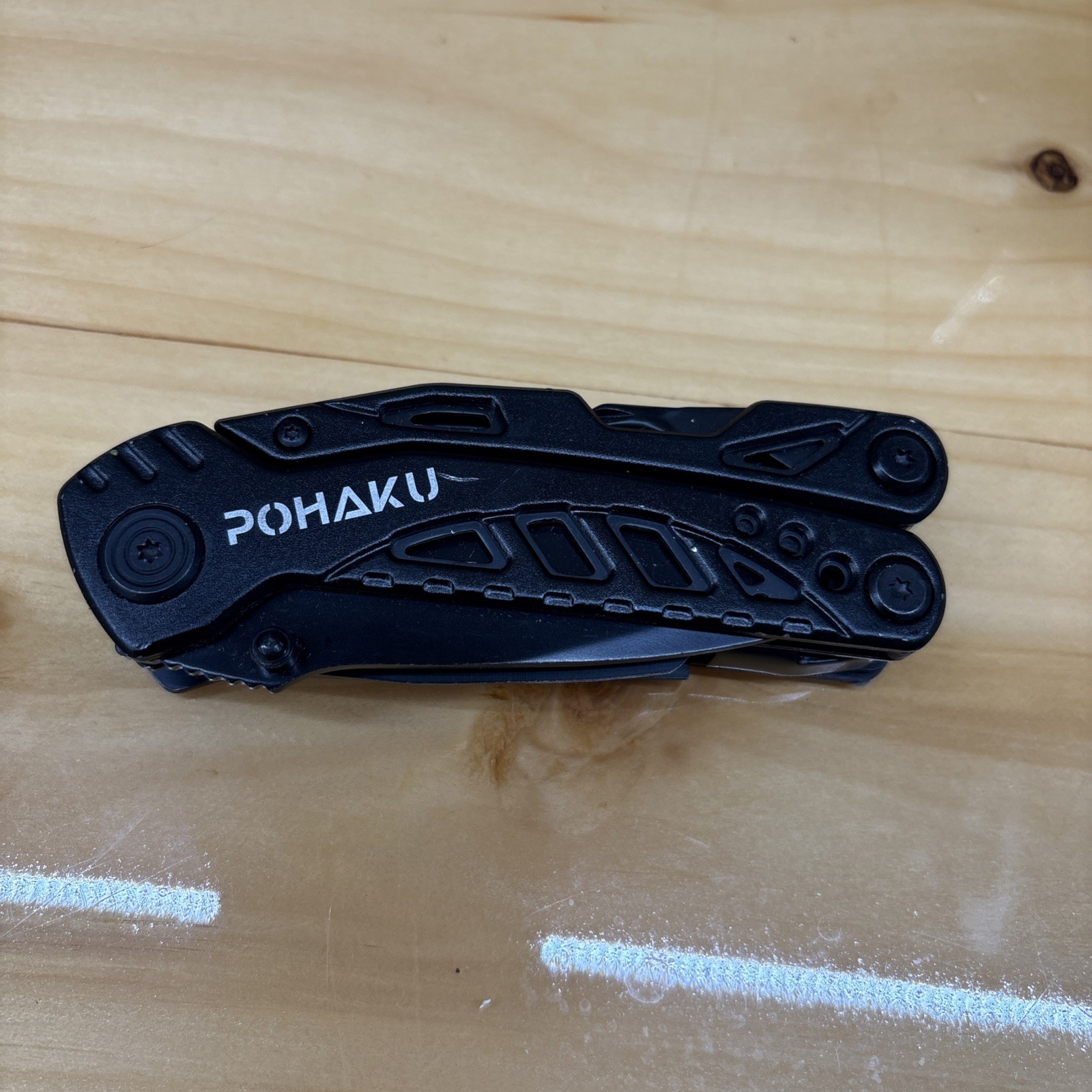 Pohaku Multi Tool Folding Pliers with Sheath Compact Utility Tool