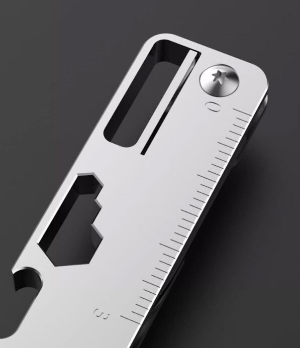 Lsand Crowbar Pry Bar Screwdriver Bottle Opener Multi Tool EDC Outdoor Wrench