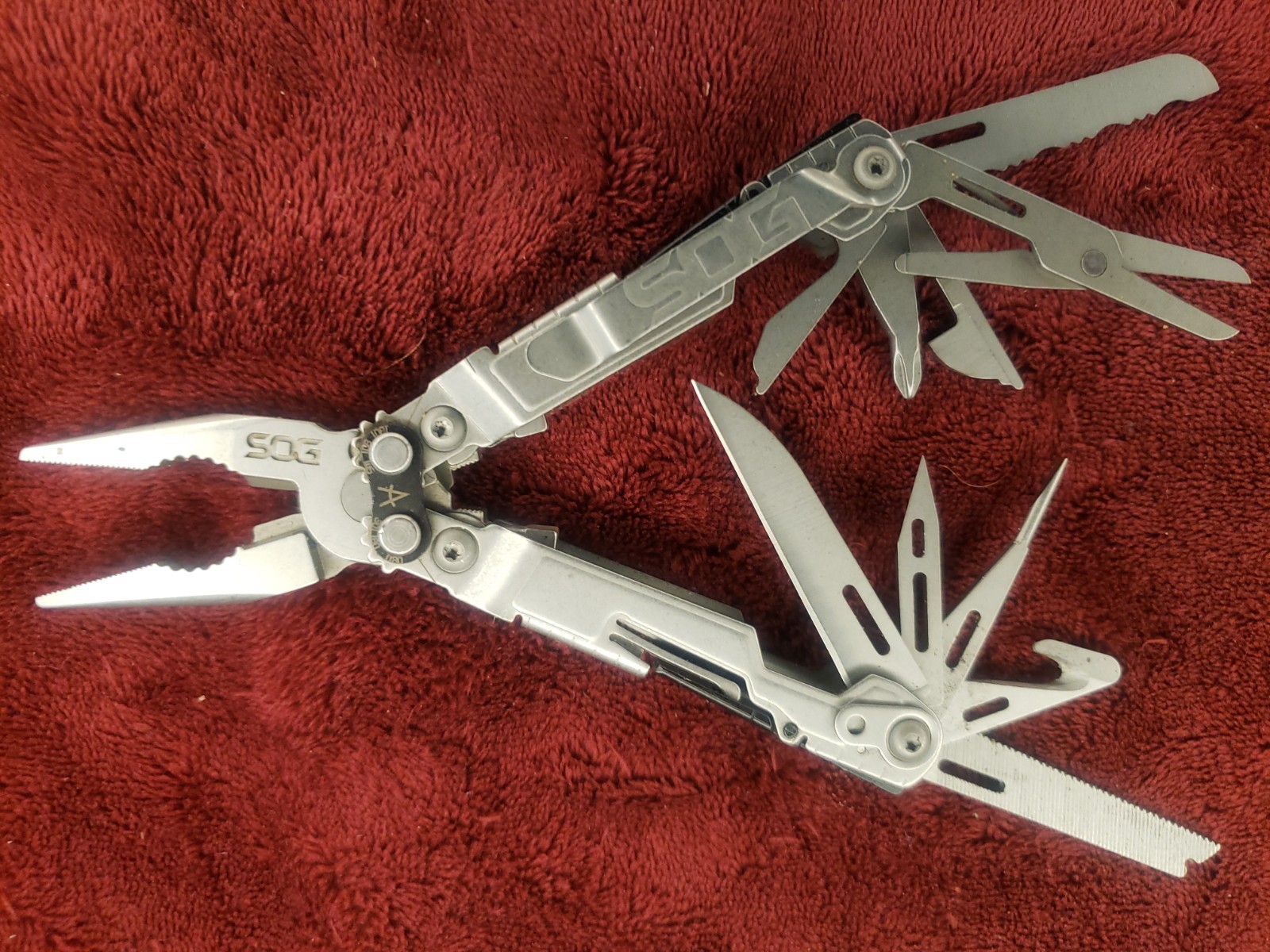 🔪🔪 SOG PowerPint Multi-Tool Pocket Knife Folding Pliers