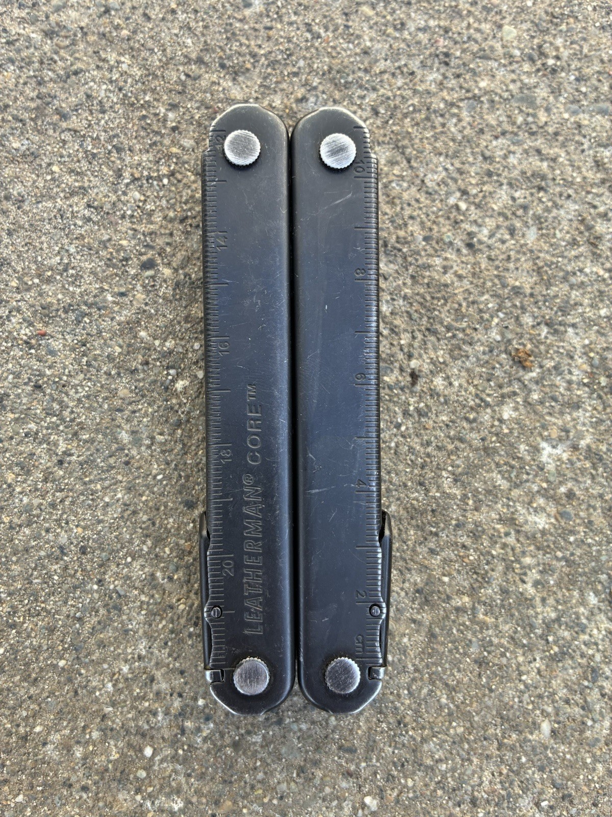 Black Oxide Leatherman Core Multitool Knife Lot wtfh Rare Cap Crimper Pliers