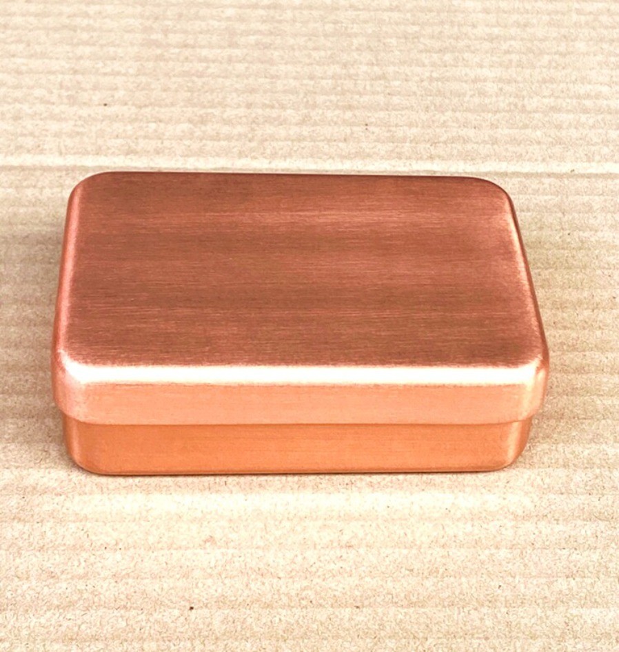 Metal Box Handmade Copper Jewelry Box – Rustic Organizer, Gift for Her Unique