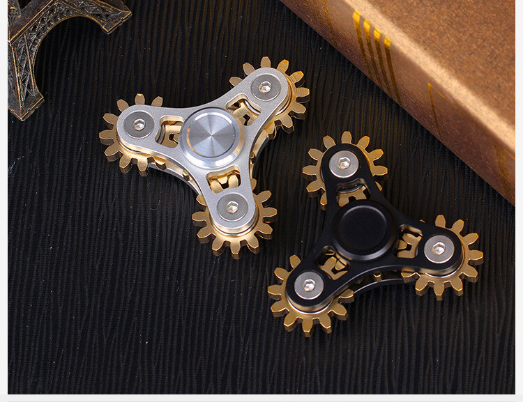 EDC Fingertip Gyroscope Decompression Spinning Top Gearwheel Boy Adult Toy Gyro