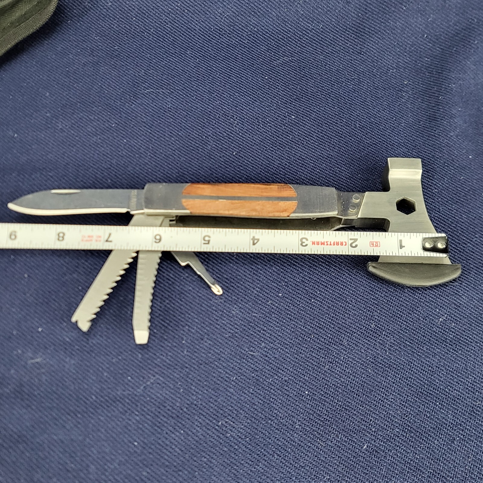 Mossy Oak Axe Head Multi Tool with Belt Case