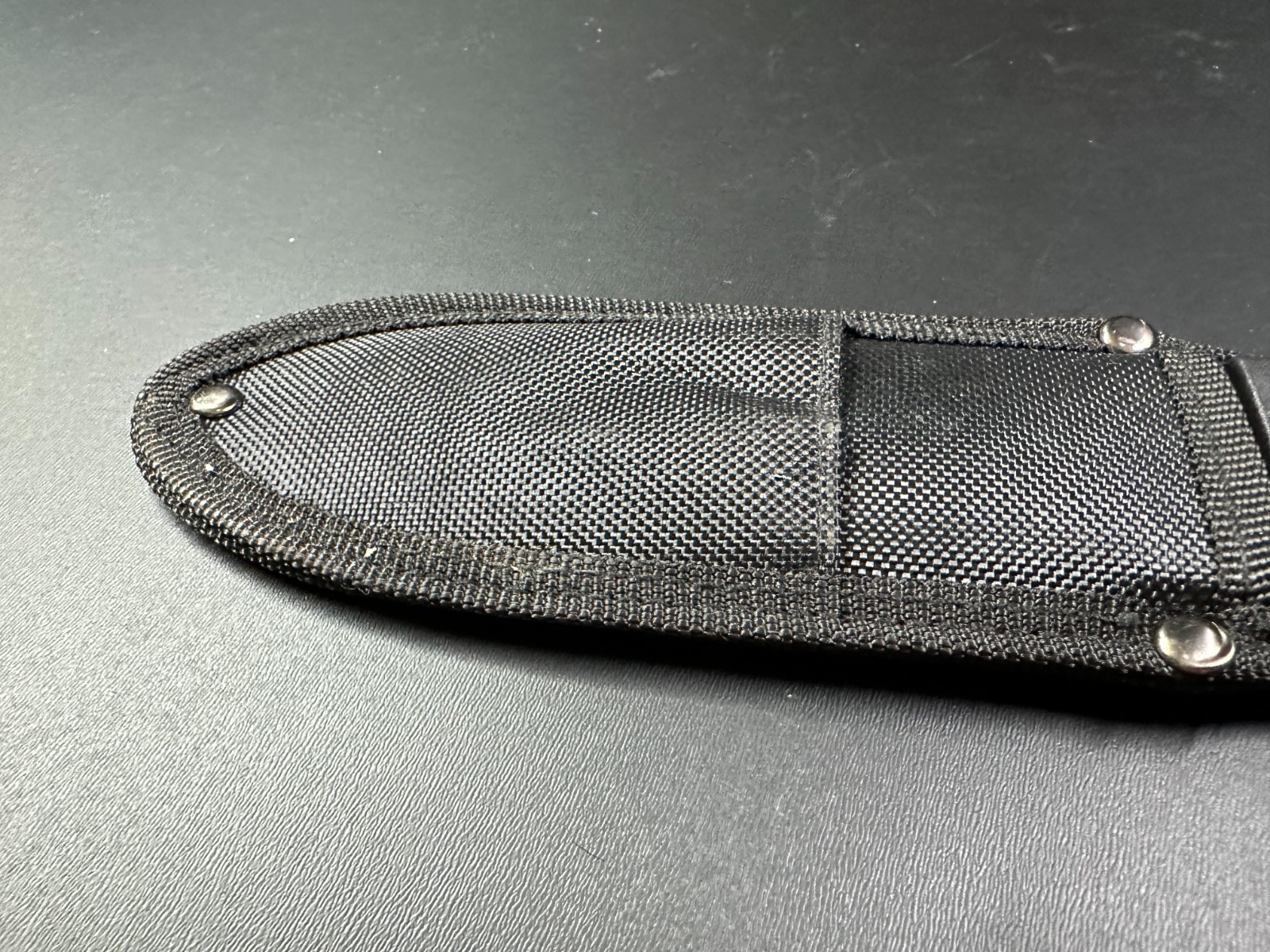 Ozark Trail Fixed Blade Knife w/ Black Paracord Wrapped Handle and Sheath