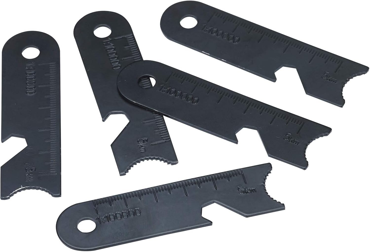 Extreme Spark Producing 5pcs Ferro Rod Scraper Set – Portable Survival Solution