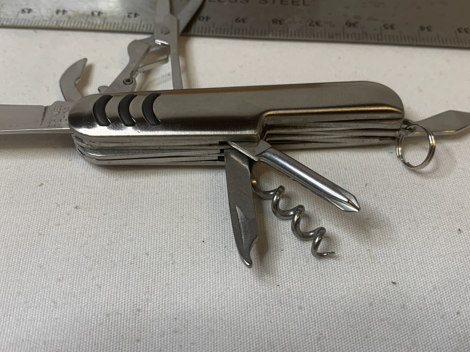 7 Blade 3 Inch Keychain/Pocket Multi-Tool New with Company Logo