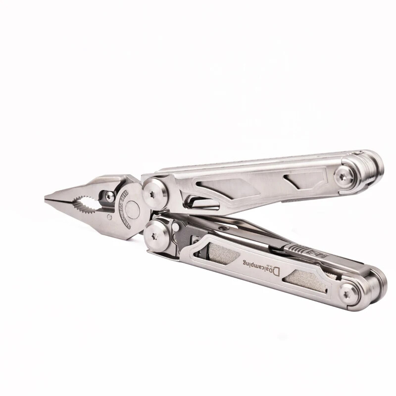 Daicamping DL30 Multi Tool Folding Pocket Knife Sheath Scissors Screw Pliers Can
