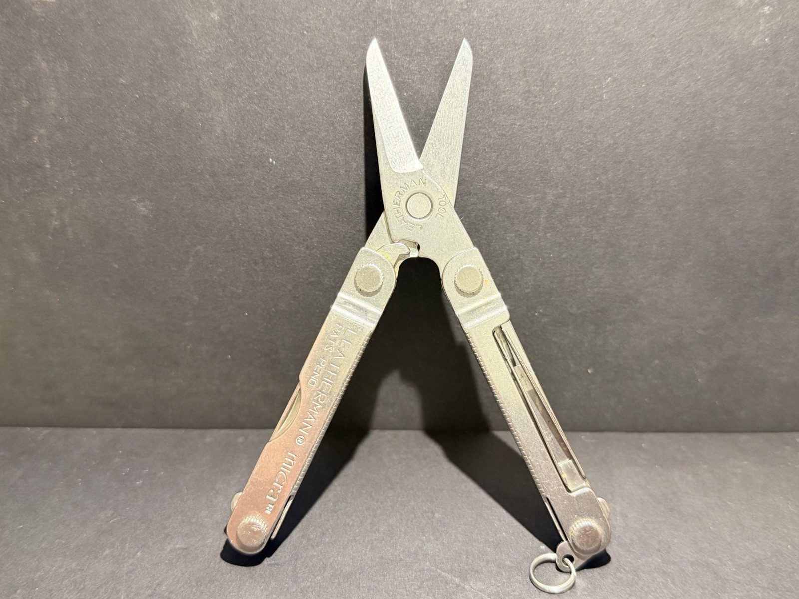 Leatherman Micra 10 in 1 Multitool Stainless Steel – Hiking Camping Fishing