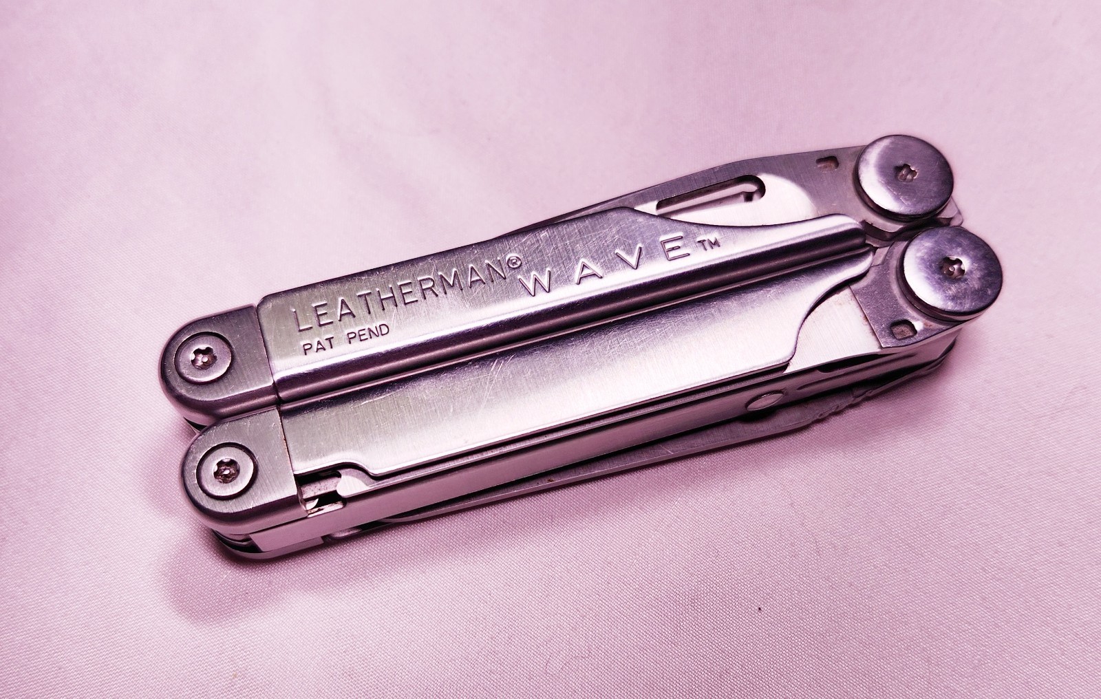 Leatherman Wave PAT PEND 1998–2000 Early First Gen + Leather Sheath Vintage