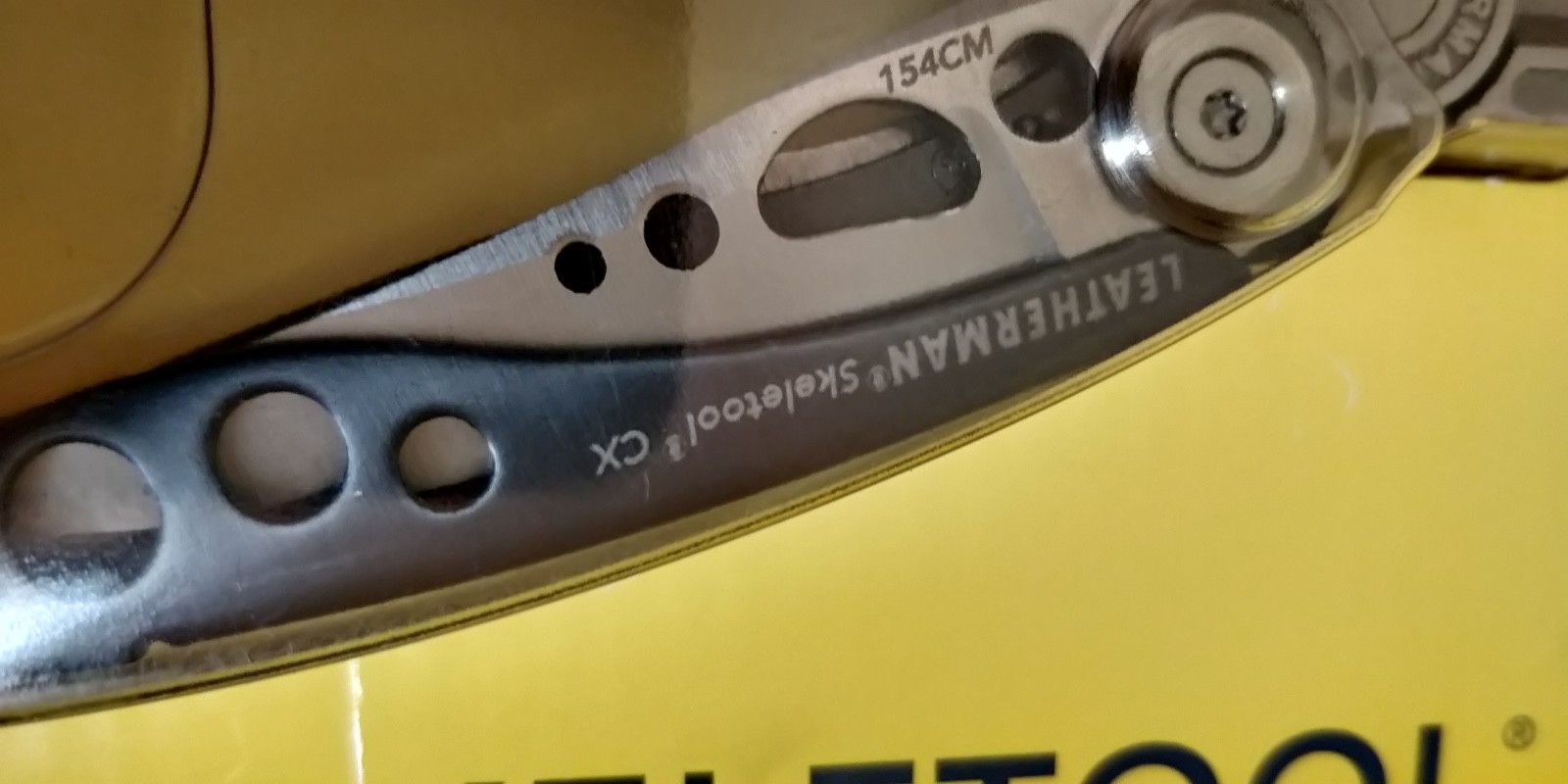 Leatherman Skeletool CX 7-in-1 Multi-Tool,Carbon Fiber Handle,Rare,Discontinued