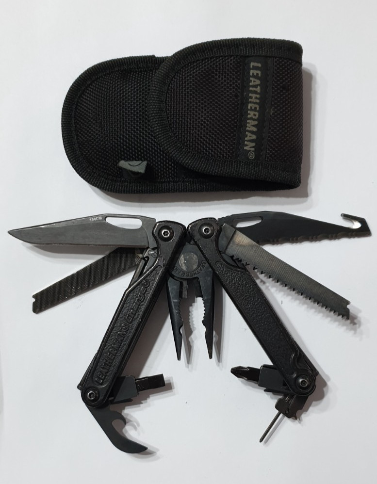 🔥 Leatherman Charge XTi 2005 BO BlackOxide Titanium Gen 1 Cap Crimper Very Rare