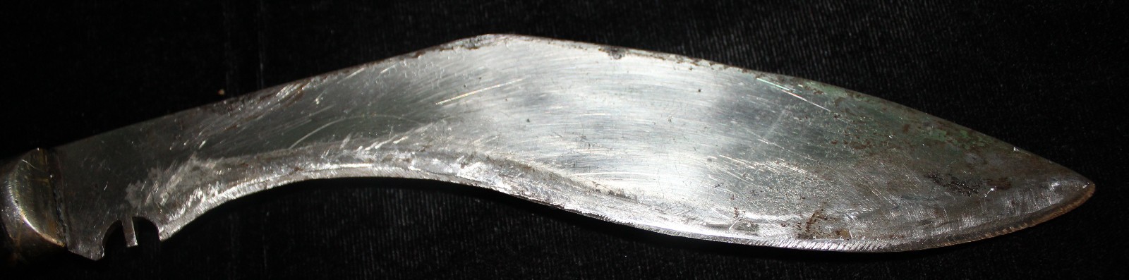 GURKA Curved Knife 12″ End to End Handmade in India Needs TLC AO4075643