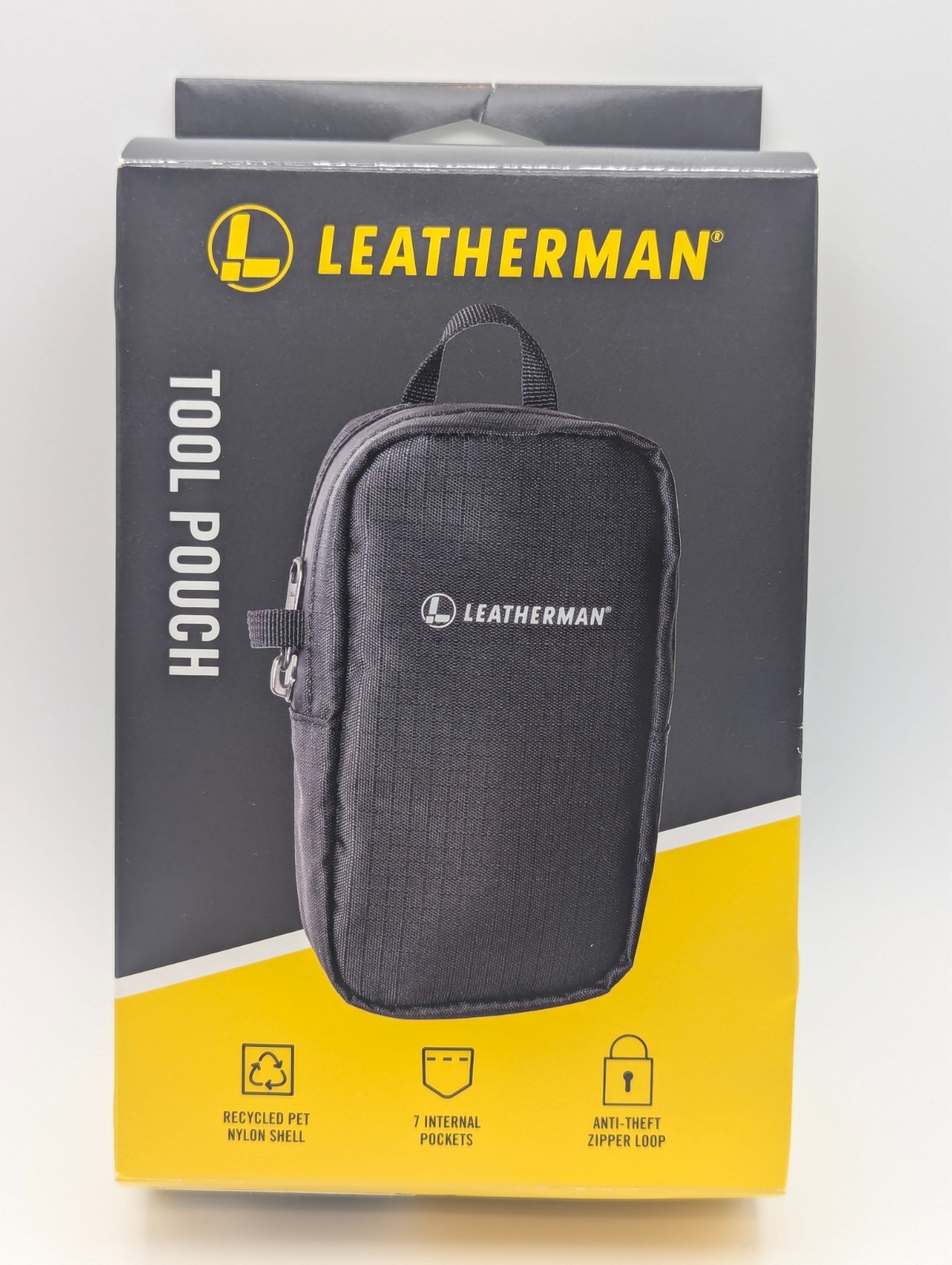 Leatherman Tool Pouch Black 934940 Pacsafe EDC Organizer Case 7 Internal Pockets