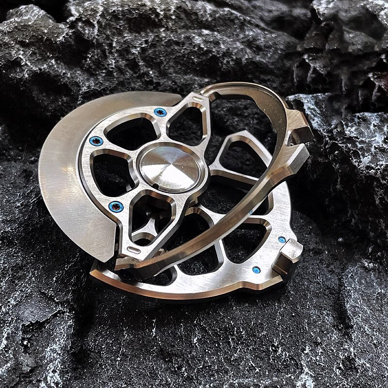 Titanium Knife Umbrella Rope DIY Decorative Accessories Key Ring Pendant Tools