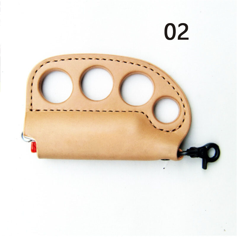 KeyPendant Leather Finger Tiger Lighter Cover for BIC J6