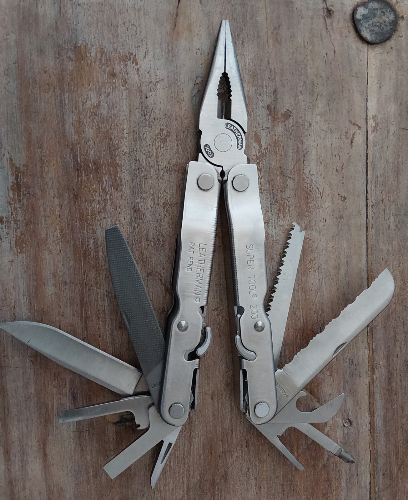 Leatherman Supertool 200 – Very Rare – Very Good Condition from 2003 with Holster