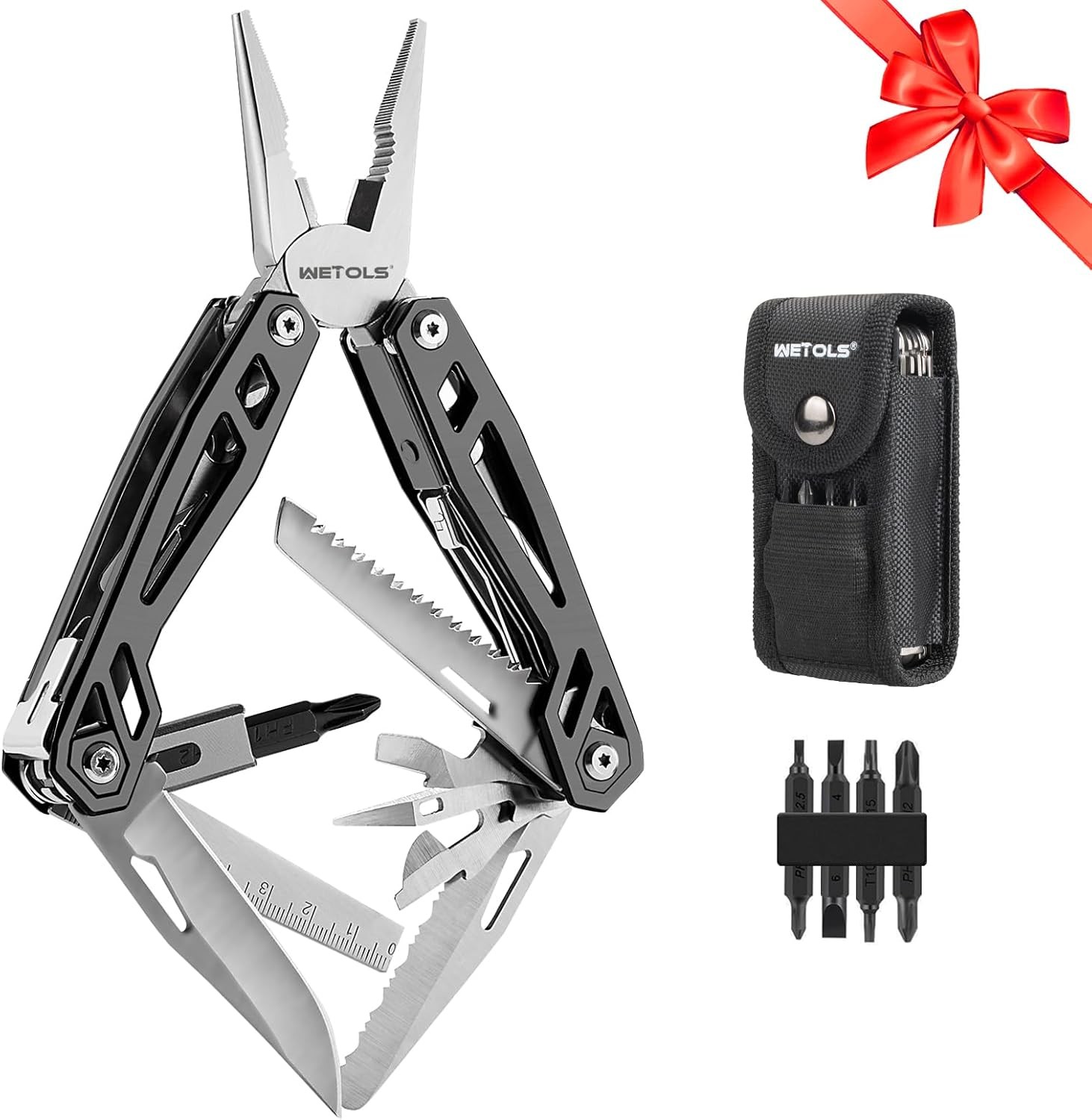 WETOLS 21-in-1 Multitool Pocket Knife with Pouch
