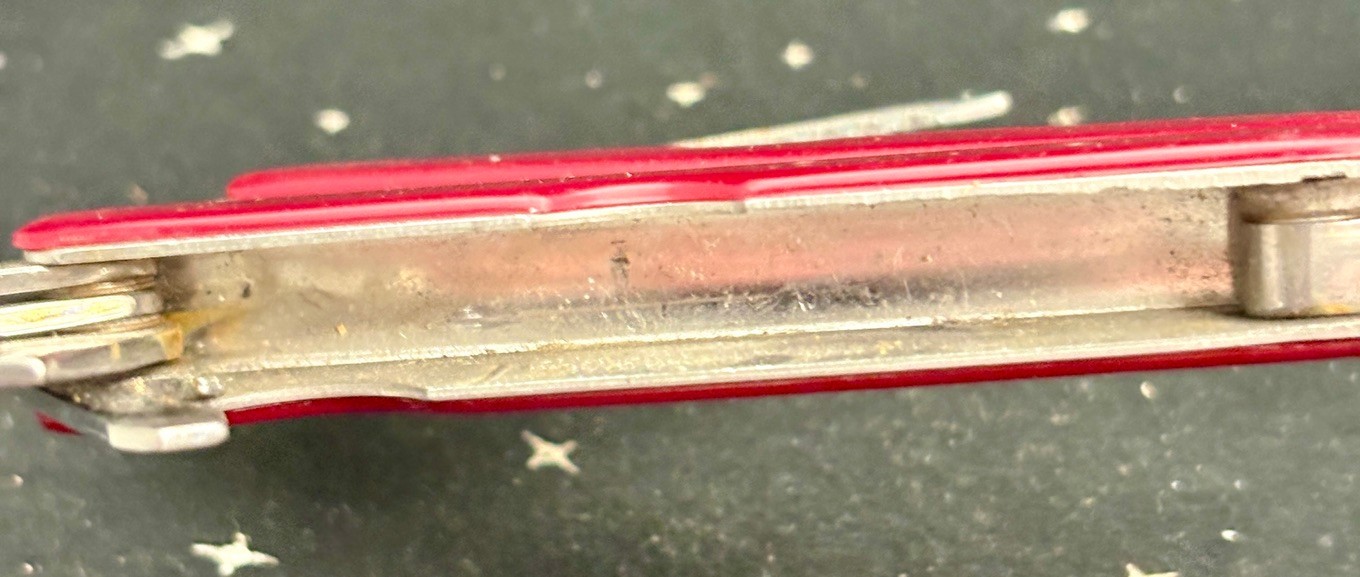 Vintage South Band 9n1 Multi Tool Folding In Red Case Pliers,Knife ETC China