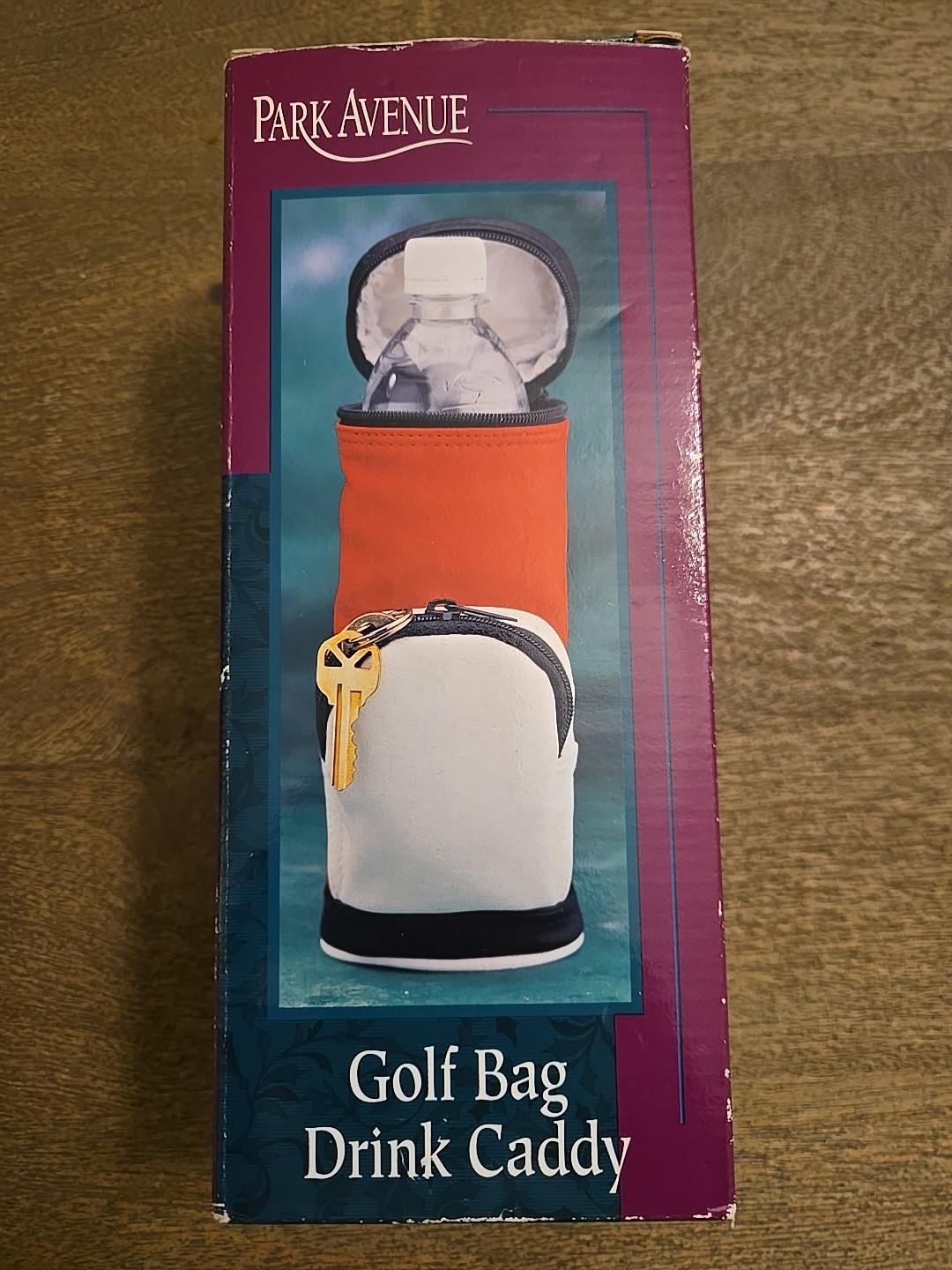 Vintage Park Avenue Golf Bag Drink Caddy New in Box See All Pics And Descr