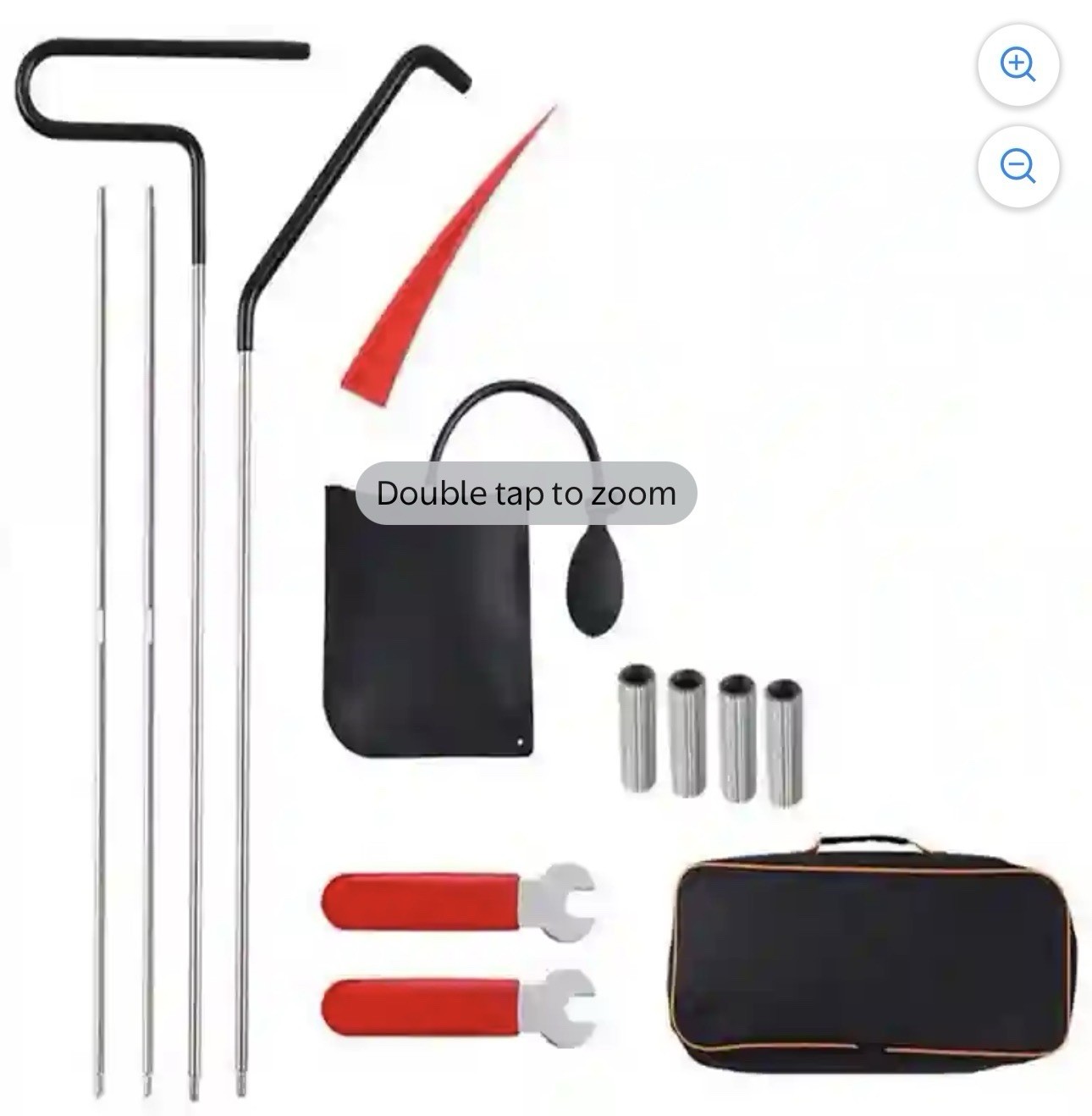 Wind Shear Portable Car Tool Kit, Multifunctional Stainless Steel Car Tools with