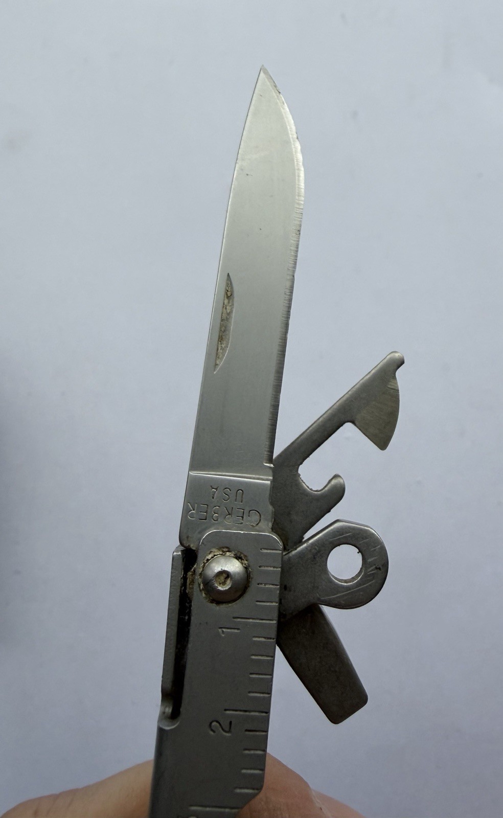 VINTAGE 1990s GERBER USA MP500 ORIGINAL NEEDLE NOSE PLIER MULTITOOL IN NEW POUCH