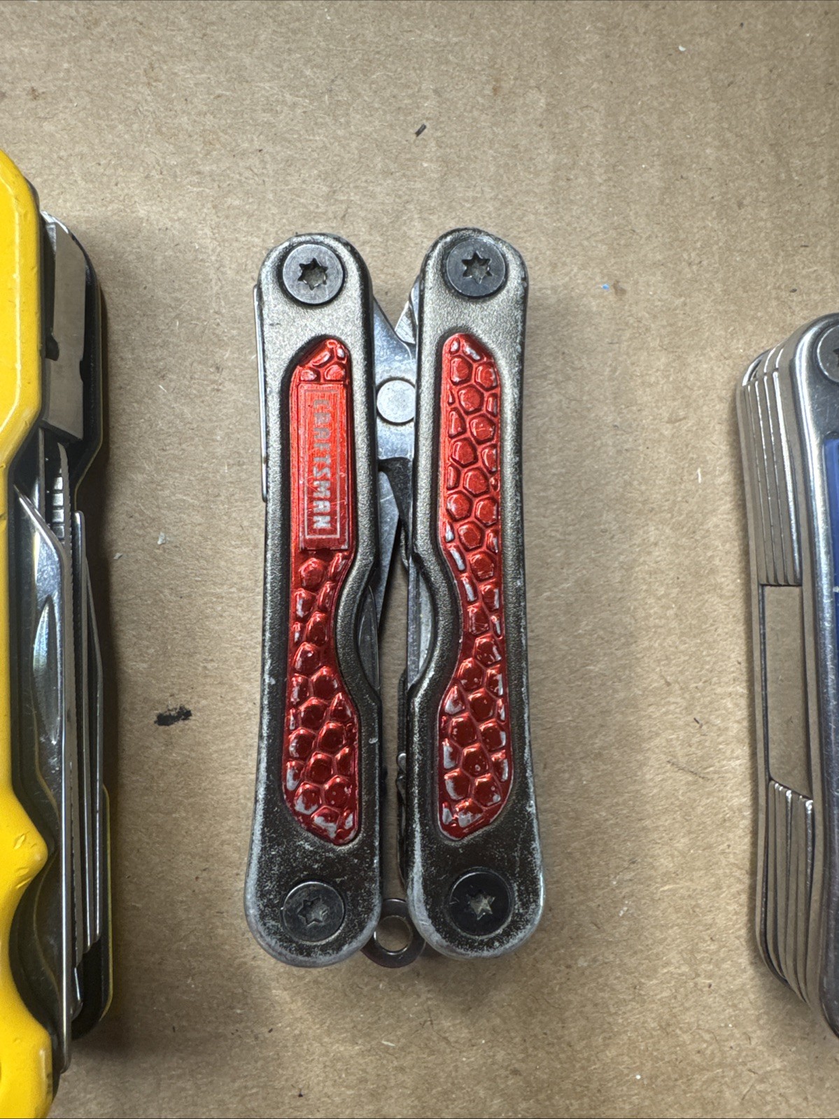 Mixed Pocket Knife Utility Multi-Tool Lot Sthil Dewalt Shrade Sheffield