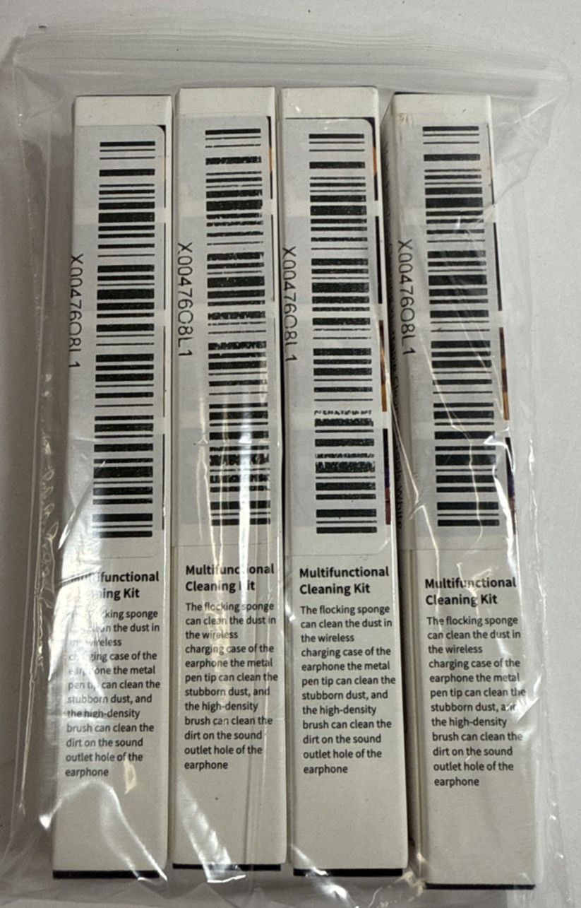 Multi Cleaning Tool For Air Pods and more Set of 4 New in Box