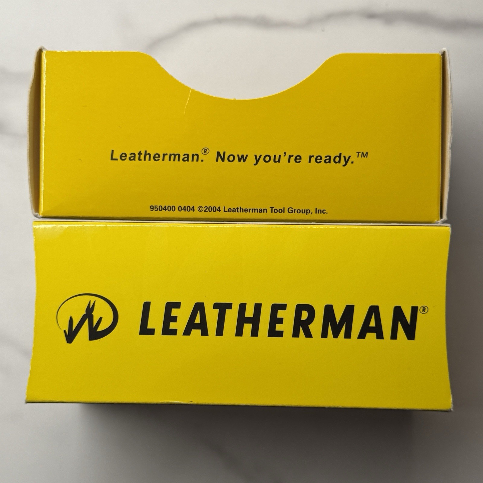 Leatherman Crunch multitool, 100% leather sheath. Made in USA in 2006