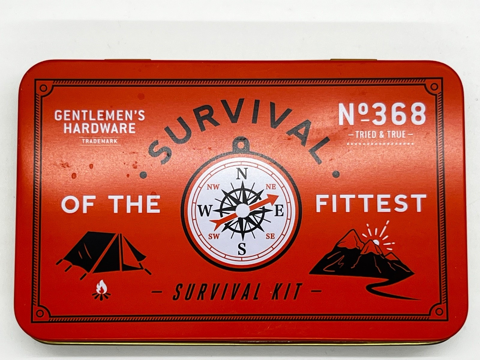 Gentlemen’s Hardware Great Outdoors Hiking Camping Survival Kit++ Brand New++
