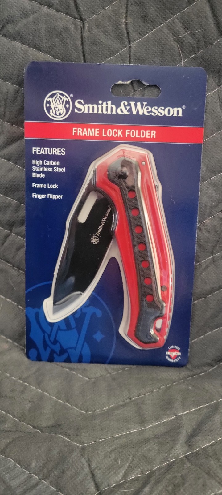 Smith & Wesson 15-Function Multi-Tool Spring Loaded Pliers Knife Silver