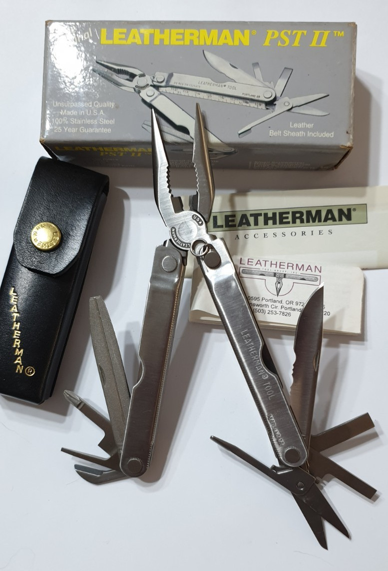 🔥🔥 Leatherman PST II Stainless Multi-Tool New in Box Rare Retired Collectable