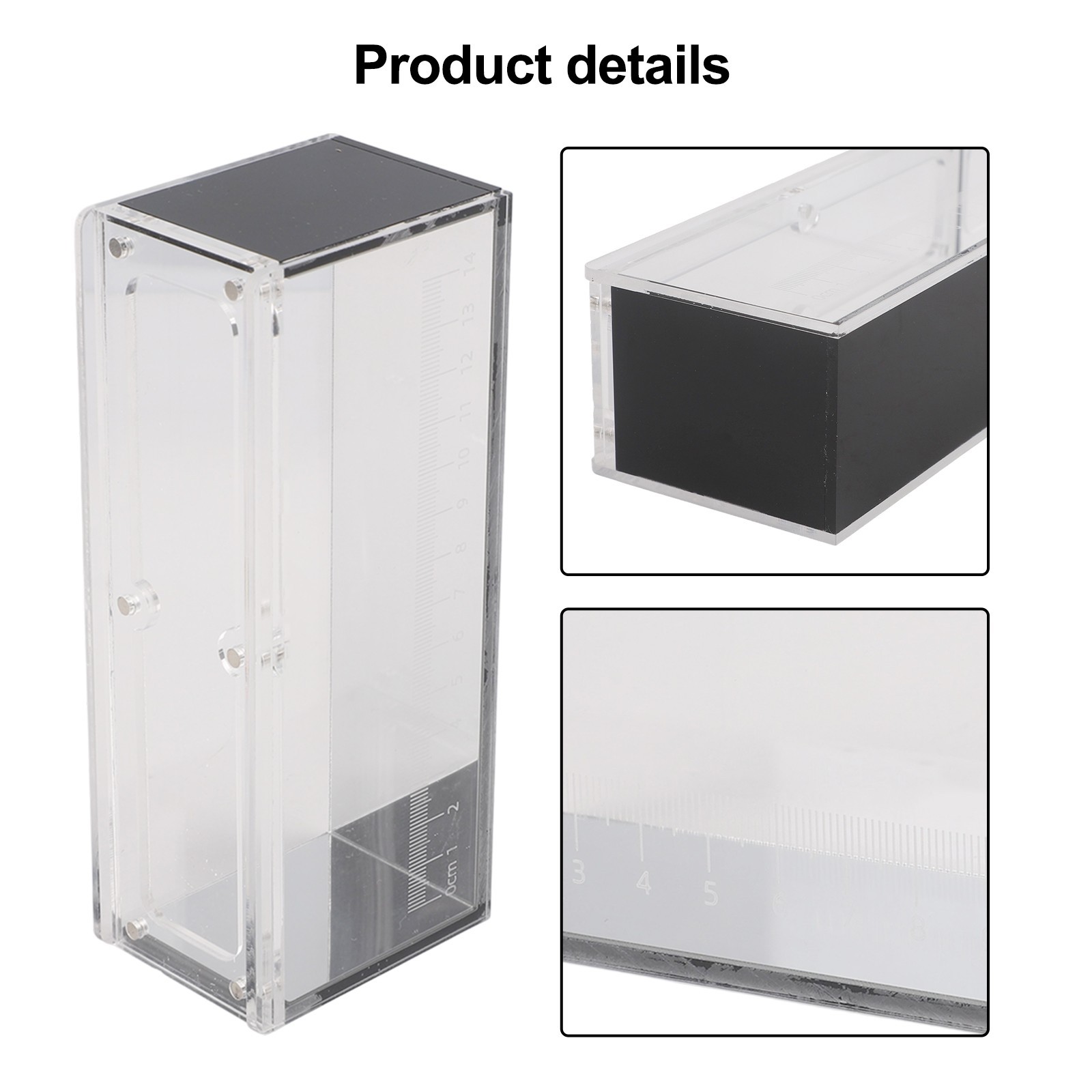 for multi Color for acrylic Fish Viewing Box Ideal For Frogs For Crabs 16