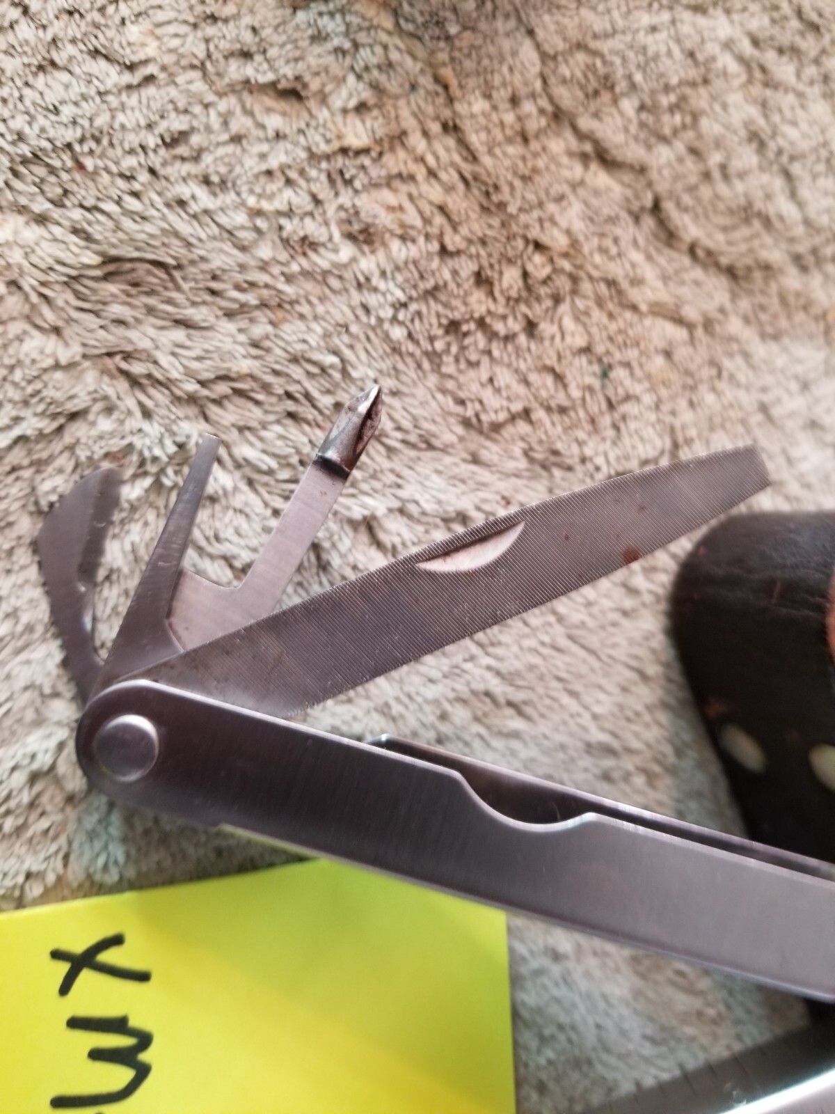 1 RARE LEATHERMAN ORIGINAL PST Multi Tool Knife BIG LETTERS Lot XMAS 12